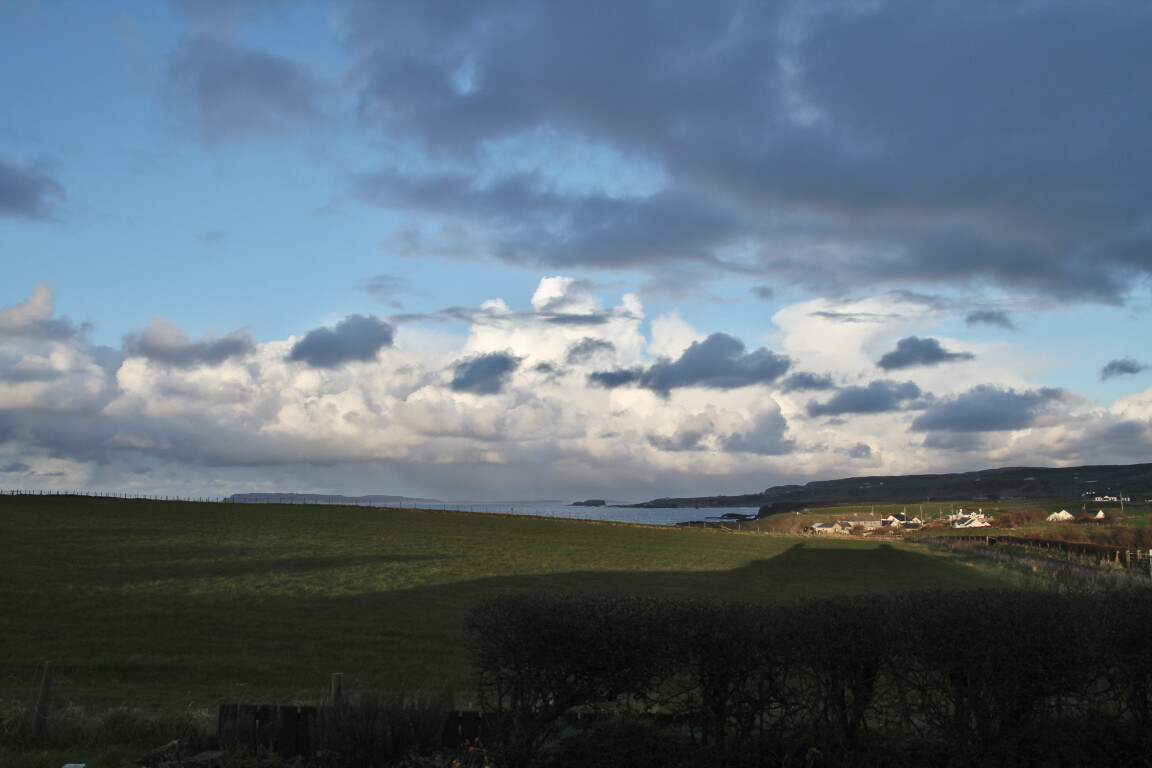 View from Holiday Cottage, Dunseverick